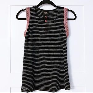 Anthro Striped Tank Top